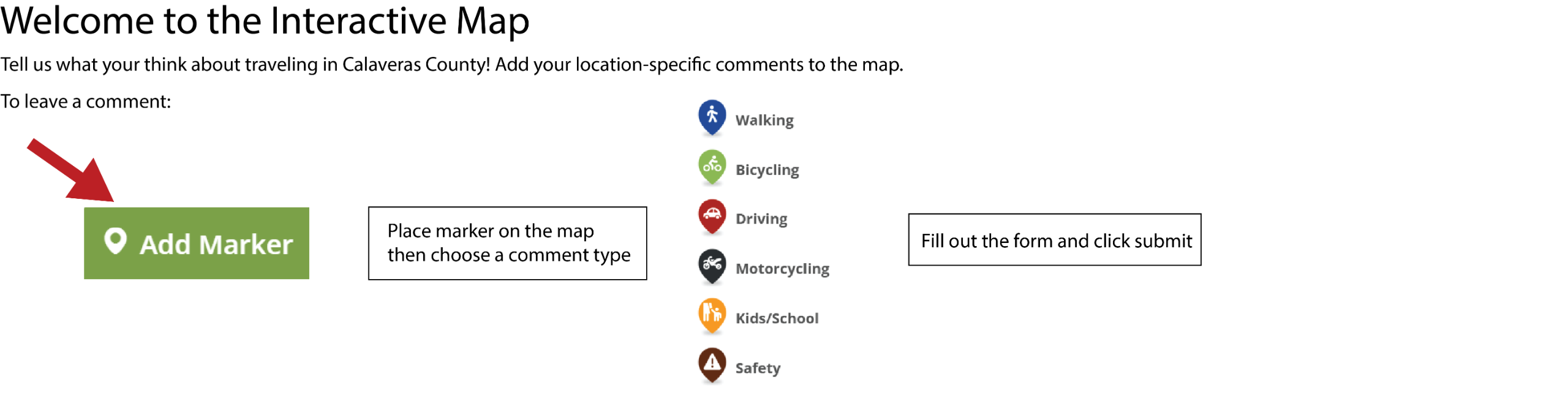 Welcome to the Interactive Map