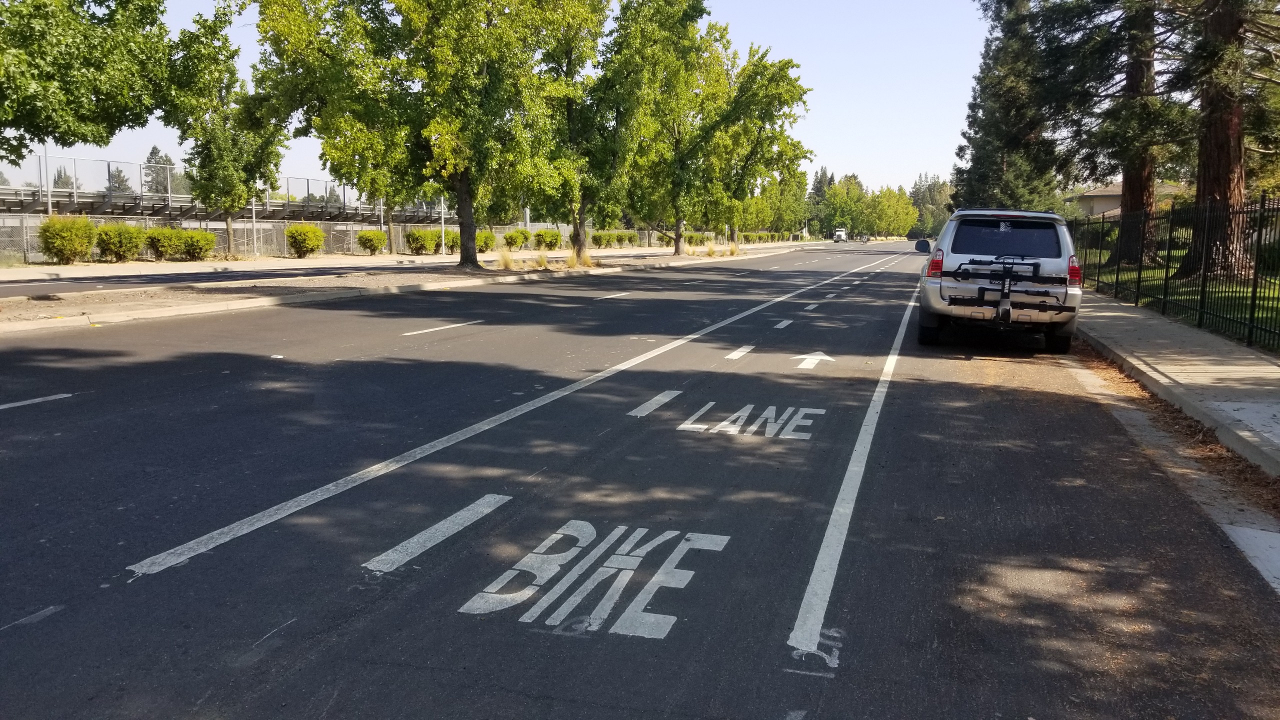 Buffered Bicycle Lane (Class II)